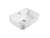 Раковина накладная Aquatek Вега на столешницу 500*395*140 мм белый