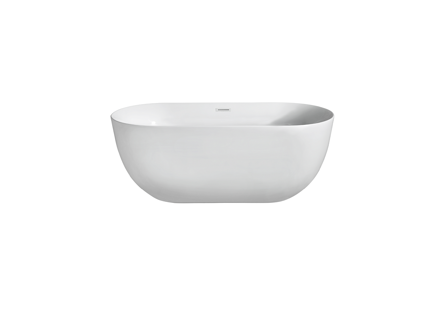 Ванна отдельностоящая Aquatek Афина 170х78 белый глянец