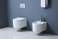 Биде подвесное Aquatek МИЯ 490*370*300 мм белый