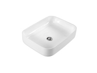 Раковина накладная Aquatek Вега на столешницу 500*390*130мм белый