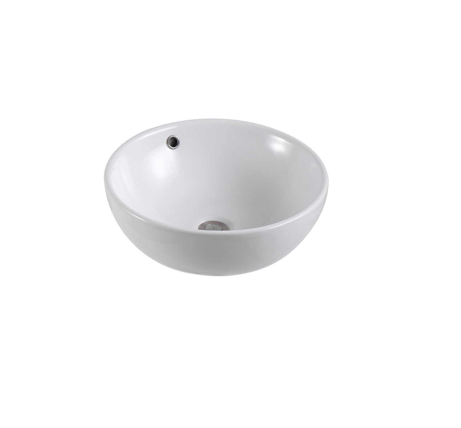 Раковина накладная Aquatek 440*440*175мм белый матовый