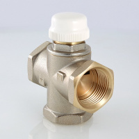 Клапан смесительный трехходовой Valtec Белый