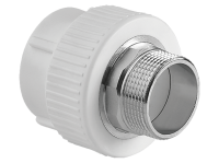 Муфта PPR комбинированная Tebo наружняя резьба под ключ 40x1"