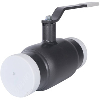 Кран шаровой ALSO КШПР Ду 125 Ру 2,5 МПа из ст.20 под редуктор