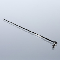 Пресс-фитинг Угольник Valtec с хромированной трубкой прямой 20 х 15 мм, 70 см