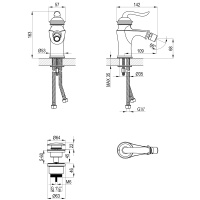 Смеситель Lemark Brava LM4708G для биде