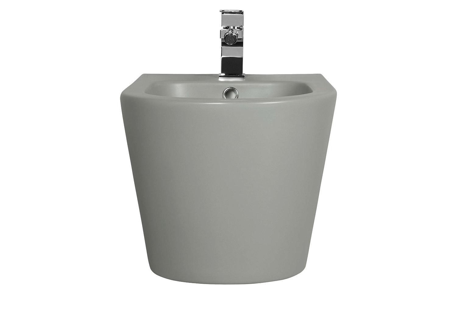 Биде подвесное Aquatek ВЕГА 530*360*330мм серый матовый