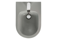 Биде подвесное Aquatek ВЕГА 530*360*330мм серый матовый