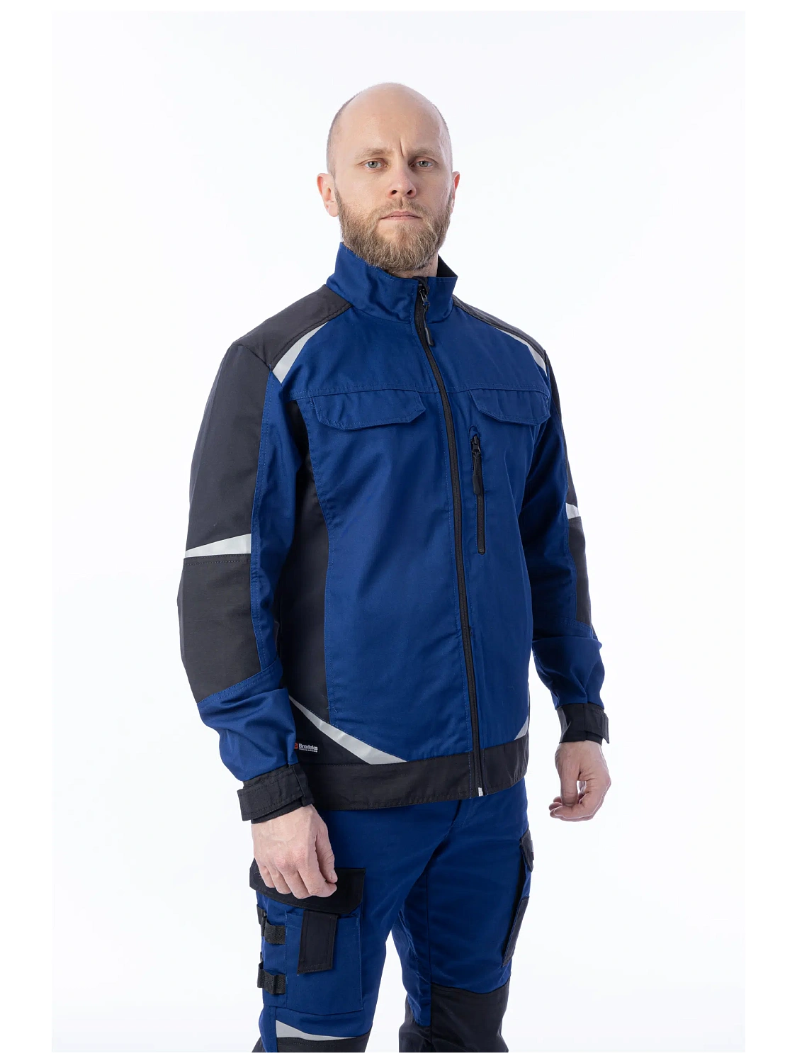 Куртка Brodeks KS202 синий/черный