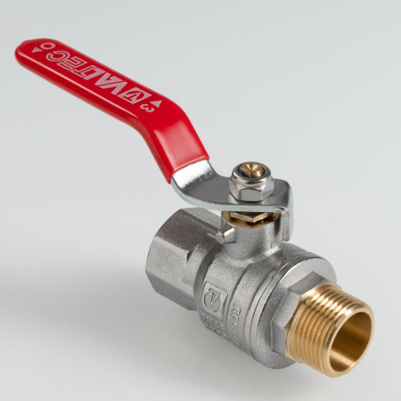Кран шаровой Valtec ГОСТ с флажковой рукояткой и внутренней–наружной резьбой