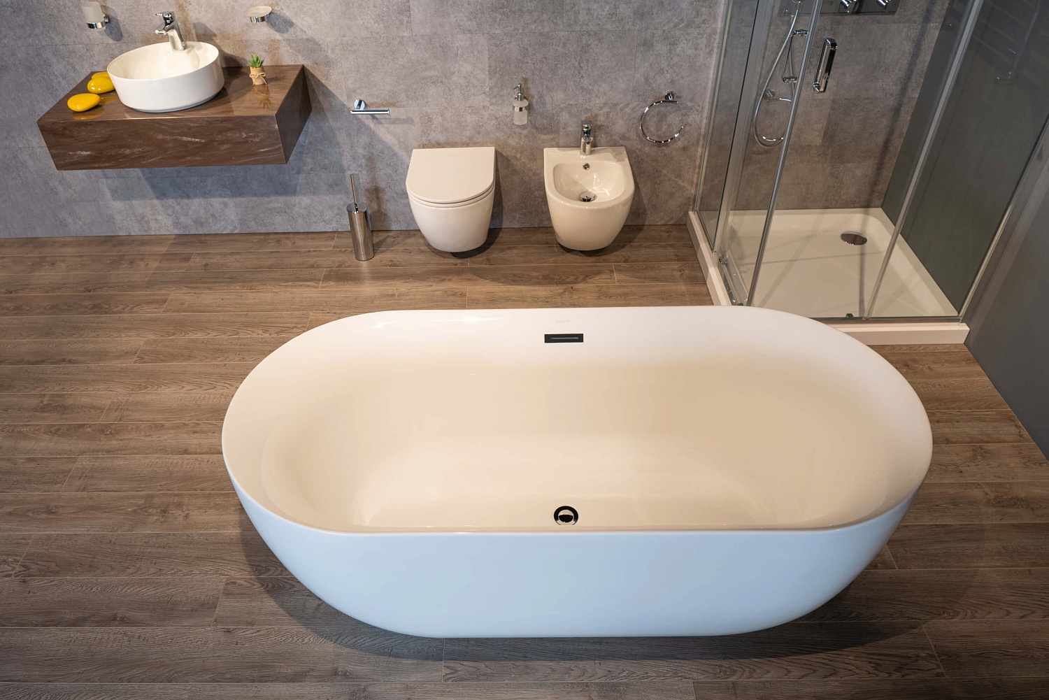 Ванна отдельностоящая Aquatek Афина 170х78 белый глянец