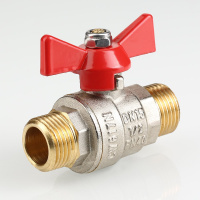 Кран шаровой Valtec Base с ручкой-бабочкой и наружной резьбой 1/2"