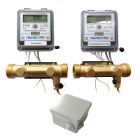 Общедомовый теплосчетчик Пульсар Ду20 RS-485 + 2 имп. входа qp=25 м3/ч 150°C