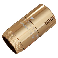 Термоголовка жидкостная Royal Thermo Design М30х15 Золотой