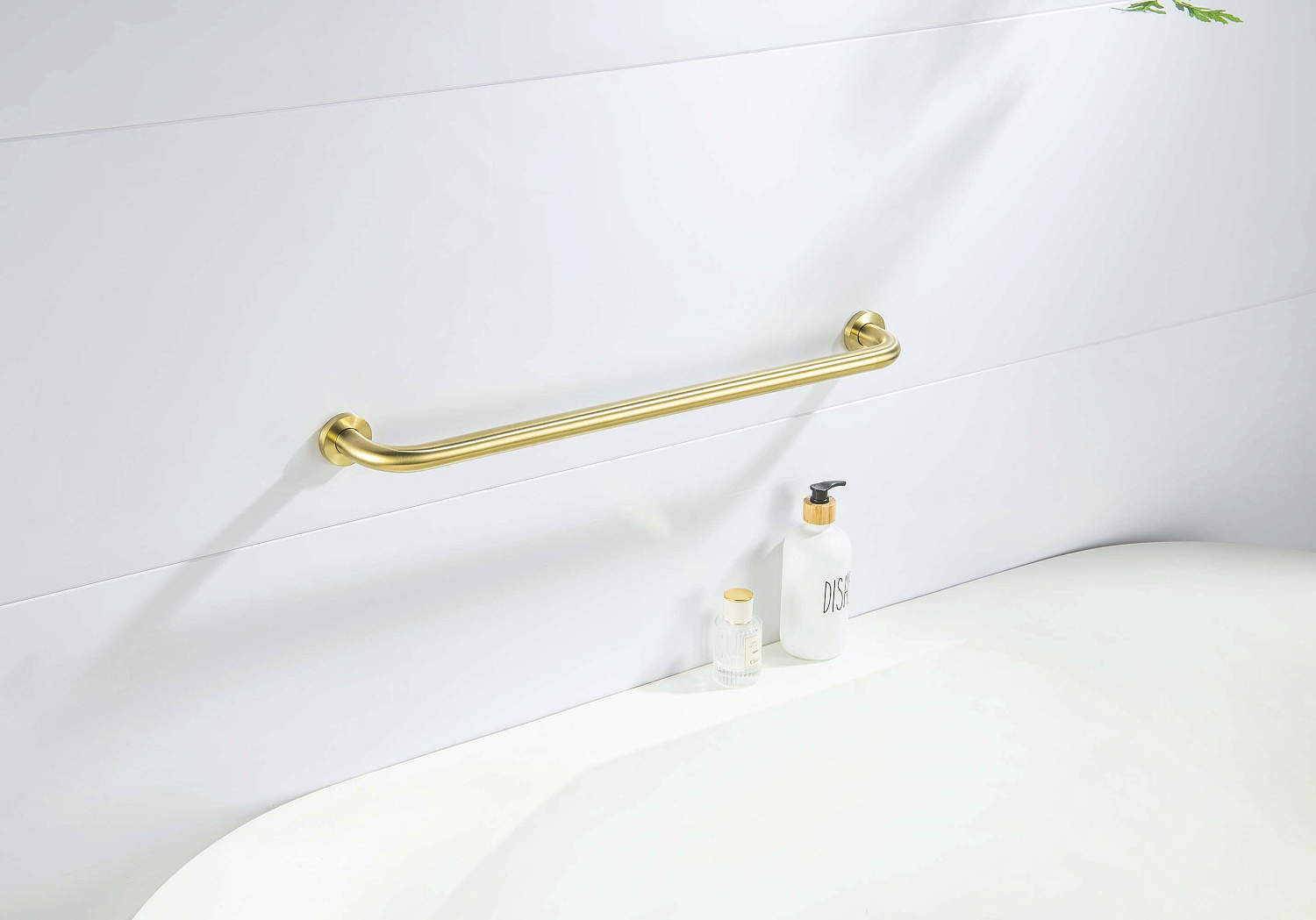 Поручень 650 мм Aquatek золото шлифованное