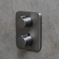 Смеситель Lemark Bronx LM3749GM для ванны и душа термостатический встраиваемый