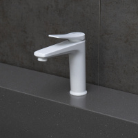 Смеситель Lemark Bronx LM3737MW для раковины монолитный