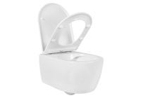 Унитаз подвесной безободковый Aquatek ЕВРОПА 525*360*260 с сиденьем Soft Close