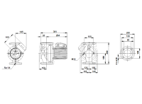 Циркуляционный насос Grundfos 200 UPS 80/120 F PN06 /400V