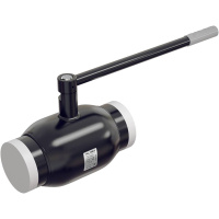 Кран шаровой ALSO КШППР Ду 250 Ру из ст.20 полнопроходной под редуктор 25 бар