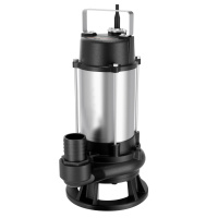 Фекальный насос Pampman 50WFD15-14-1.5GA (измельчитель,1500Вт,Hmax-19.5м,Qmax-27м3/ч,с поплавком)