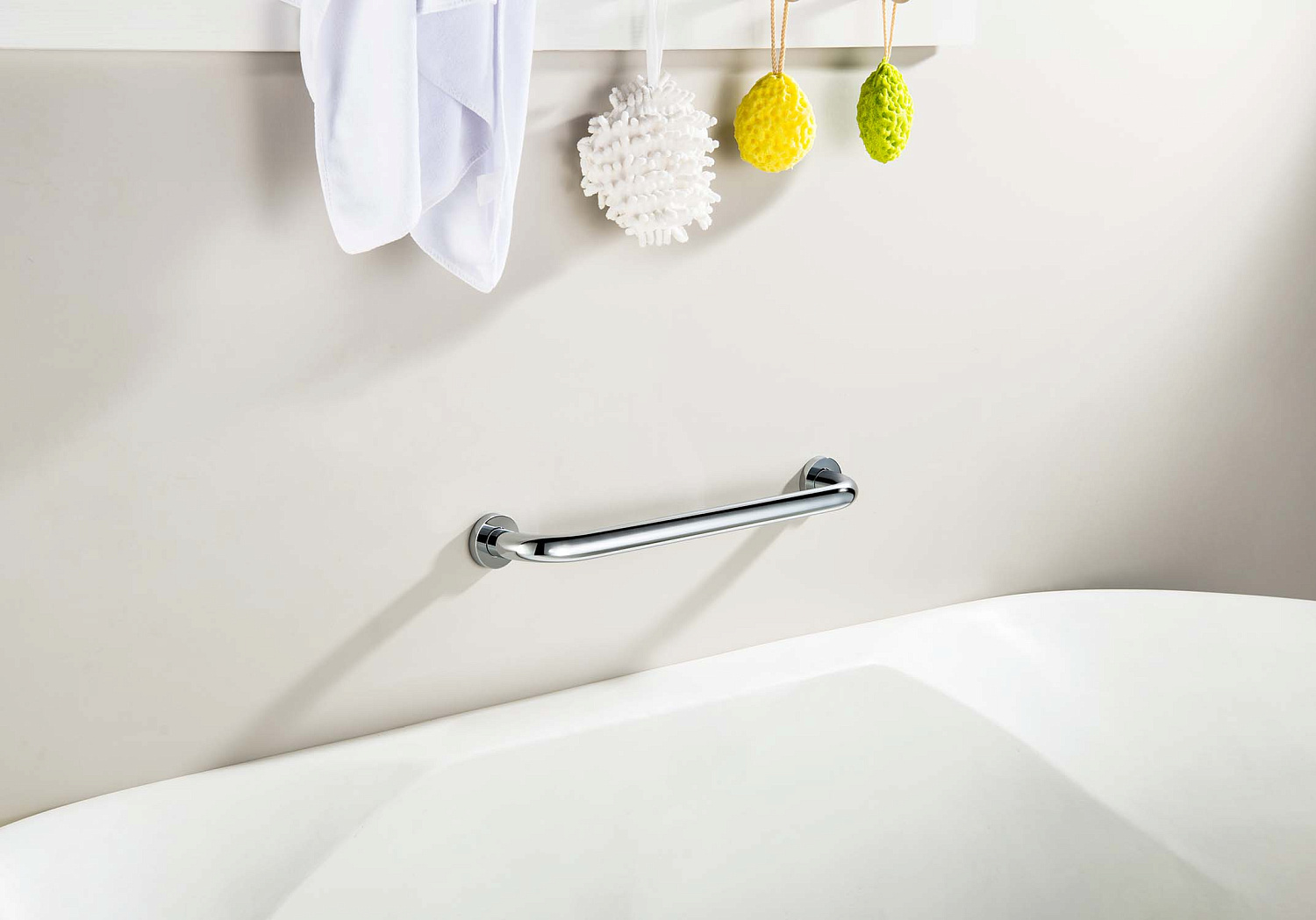 Поручень 450 мм Aquatek хром