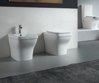 Унитаз-компакт напольный приставной Aquatek Амадео 560*365*400 с сиденьем Soft Close