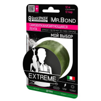 Лента универсальная для оперативного ремонта течи QS Mr.Bond Extreme 25,4 мм 3м 0,5 мм Бордовый