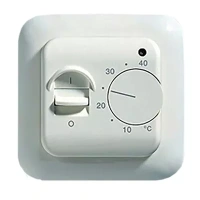 Термостат комнатный TIM с датчиком водяного тёплого пола 3м 220В/16А
