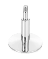 Крепление телескопическое TIM со скрытым разборное для полотенцесушителей 1" без кольца