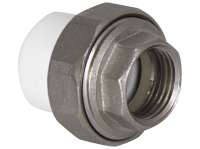 Муфта PPR комбинированная Tebo разъемная внутренняя резьба(американка) O-ring 25x1/2"