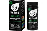 Комплект полосок индикаторов Mr.Bond PH-TEST для измерения PH 100 шт