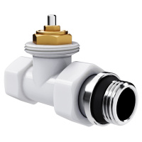 Набор термостатический Royal Thermo Design 1/2"М30х15 Белый прямой