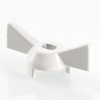 Ручка-бабочка Valtec для крана Белый