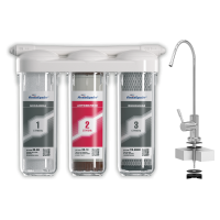 Система очистки воды Аквабрайт АБФ-Триа Антижелезо треступенчатая