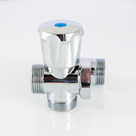 Вентиль-тройник Valtec с удлинителем для подключения сантехнических приборов