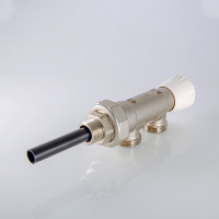 Узел инжекторный Valtec для подключения радиатора 1/2" х 100 % х 3/4, "евроконус"