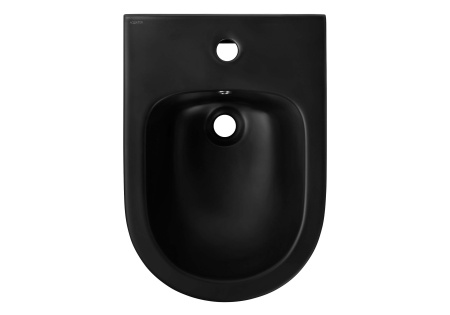 Биде подвесное Aquatek ВЕГА 530*360*330мм черный матовый