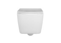 Унитаз-компакт подвесной безободковый Aquatek ЛИБРА New 495*350*260 с сиденьем Soft Close