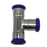 Пресс-тройник MVI нержавеющая сталь 89 мм