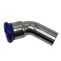 Пресс-угольник 45° MVI внутренний/наружный из нержавеющей стали 108 мм