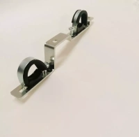 Кронштейн сдвоенный ZEISSLER сталь оцинкованная для коллектора 3/4"