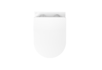 Унитаз подвесной безободковый Aquatek ЕВРОПА 525*360*320 с сиденьем Soft Close белый