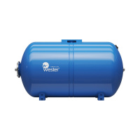Гидроаккумулятор горизонтальный WESTER Premium WAO 100л 10 бар (к/ф из нерж.)