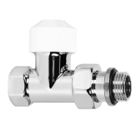 Набор термостатический для радиатора Royal Thermo Design 1/2"М30х15 Хром прямой