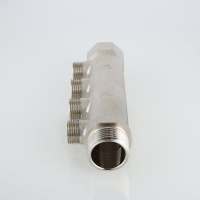 Коллектор Valtec с наружной резьбой 3/4" х 1/2" 4 вых