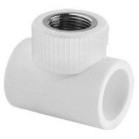 Тройник PPR комбинированный Tebo внутреняя резьба 32x 1/2"