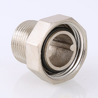 Полусгон резьбовой Valtec с накидной гайкой 3/4"