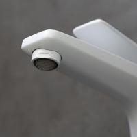 Смеситель Lemark Bronx LM3706MW для раковины монолитный