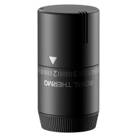 Термоголовка жидкостная Royal Thermo Design М30х15 Черный